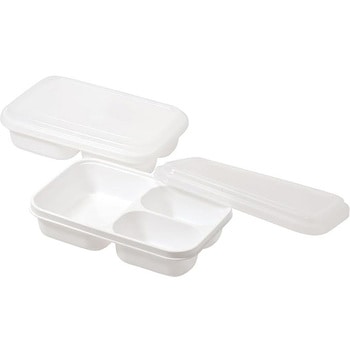 ホームレーベル つくりおきランチボックス650(2個組) パール金属