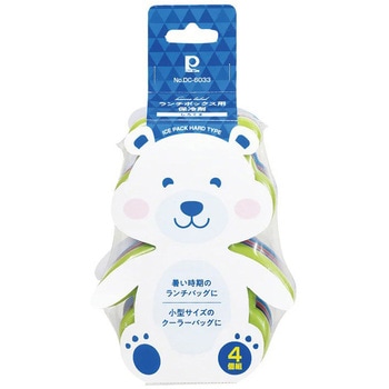 ホームレーベル ランチボックス用保冷剤(4個組) パール金属