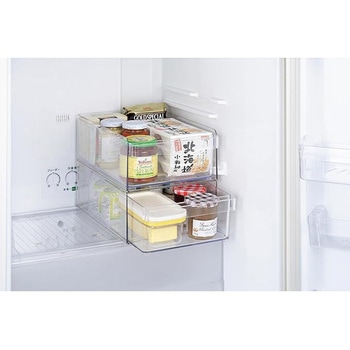 スキット 冷蔵室トレー深型用ラック パール金属