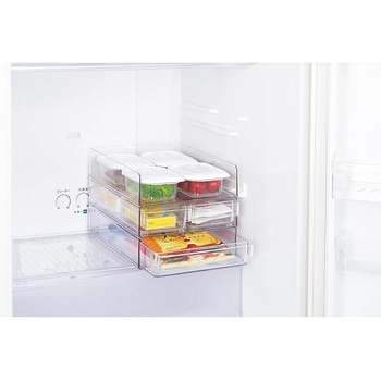 スキット 冷蔵室トレー浅型用ラック パール金属