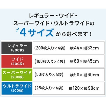 1回使い捨て 薄型ペットシーツ YAMAZEN(山善)