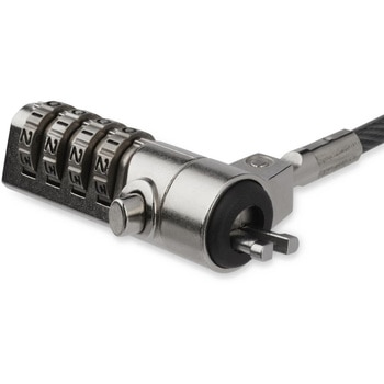 ノートパソコン盗難防止セキュリティワイヤーロック 2m  4桁ダイヤル式ロック StarTech.com