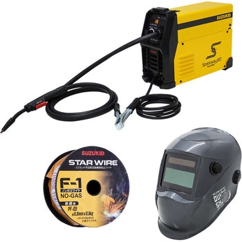 100V専用 直流インバータノンガス半自動溶接機 スパークウェイ80企画品 SUZUKID(スズキッド)