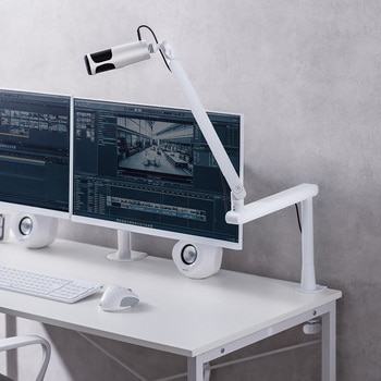 マイクアーム ロープロファイル対応 サンワダイレクト