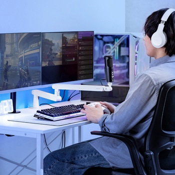 マイクアーム ロープロファイル対応 サンワダイレクト