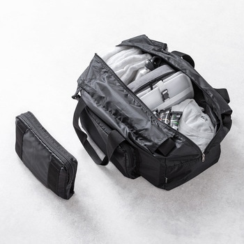 キャリングバッグ リュックタイプ 折りたたみボストン サンワダイレクト