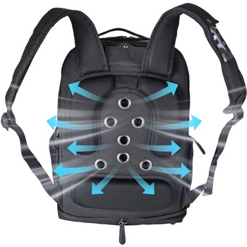 キャリングバッグ リュックタイプ 空調ファン付き サンワダイレクト