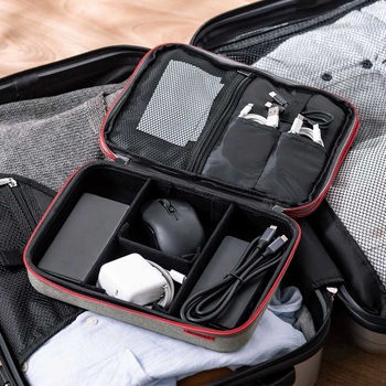 ポーチ トラベル セミハード サンワダイレクト