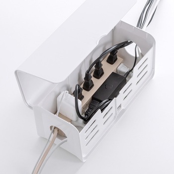 ケーブル&タップ収納ボックス サンワダイレクト