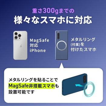 ホルダー Magsafe取り付け サンワダイレクト