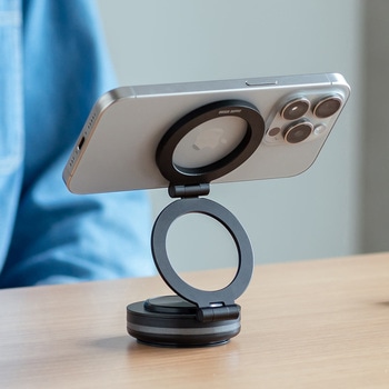 ホルダー Magsafe取り付け 電動真空吸盤 サンワダイレクト