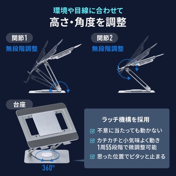 クーラー ノートパソコン用 スタンド型ペルチェ素子 サンワダイレクト