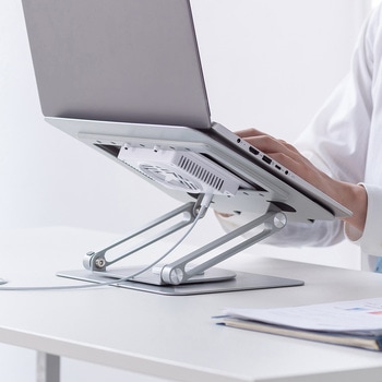 クーラー ノートパソコン用 スタンド型ペルチェ素子 サンワダイレクト