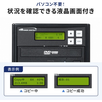 デュプリケーター DVD用 サンワダイレクト