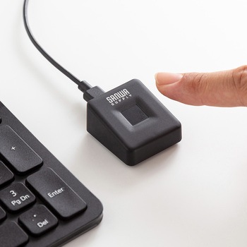 指紋認証リーダー サンワダイレクト