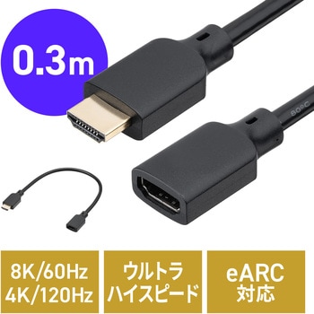 HDMI延長ケーブル  8K60Hz対応 サンワダイレクト
