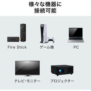 HDMIアダプタ 下向き サンワダイレクト