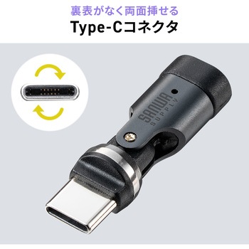 USB TypeCアダプタ USB2.0 変換用 サンワダイレクト