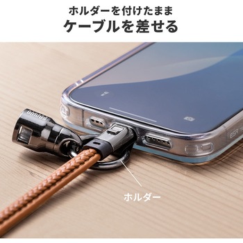 USB TypeCケーブル 充電専用ストラップ型 PD240W対応 サンワダイレクト