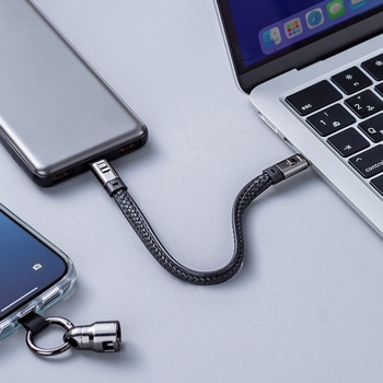 USB TypeCケーブル 充電専用ストラップ型 PD240W対応 サンワダイレクト