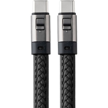 USB TypeCケーブル 充電専用ストラップ型 PD240W対応 サンワダイレクト