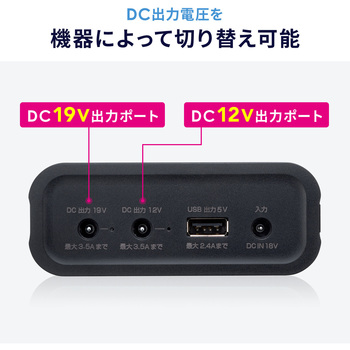 モバイルバッテリー ノートパソコン用 - サンワダイレクト