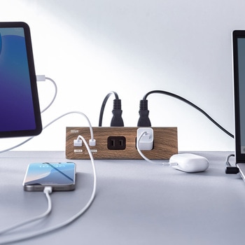 電源タップ クランプ固定式 サンワダイレクト