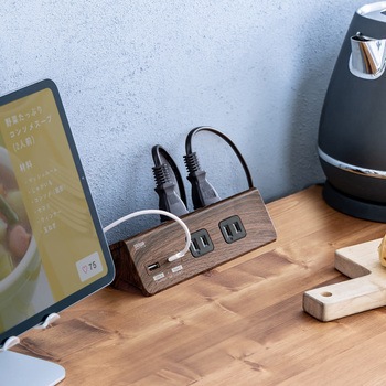 電源タップ クランプ固定式 サンワダイレクト