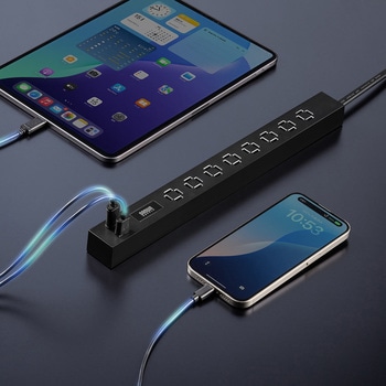 電源タップ  スリムタップ PD33W対応 サンワダイレクト