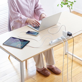 電源タップ  スリムタップ PD33W対応 サンワダイレクト