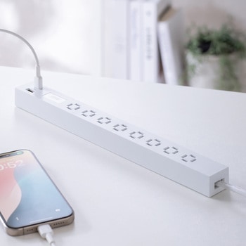 電源タップ  スリムタップ PD33W対応 サンワダイレクト