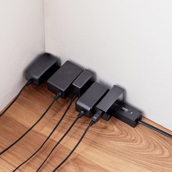 電源タップ  スリムタップ サンワダイレクト