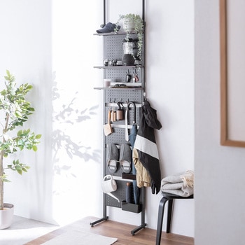 収納棚 突っ張り式 サンワダイレクト