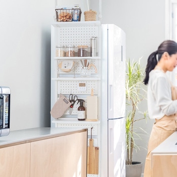 収納棚 突っ張り式 サンワダイレクト