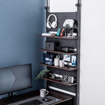 収納棚 突っ張り式 サンワダイレクト