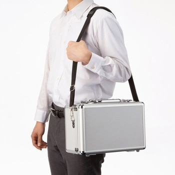 キャリングケース ワイヤレスガイド用 アルミ サンワダイレクト