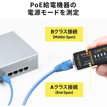 LANケーブルテスター サンワダイレクト