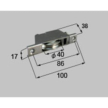 C8A01614 戸車 1箱(2個) LIXIL(新日軽) 【通販サイトMonotaRO】