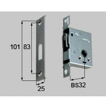 補助錠ケース LIXIL(新日軽) 引戸錠 【通販モノタロウ】