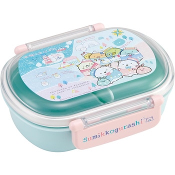 抗菌 食洗機対応 ふわっとフタタイトランチボックス 360ml スケーター