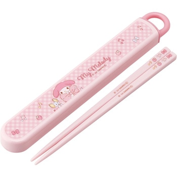 抗菌 食洗機対応スライド箸&箸箱セット スケーター