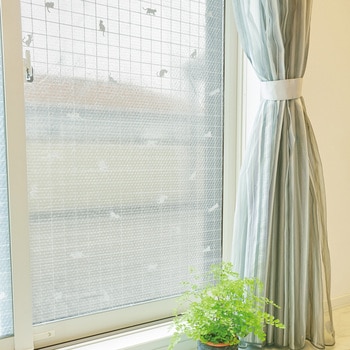 マドピタシート レース調ネコ柄 90×180cm アール