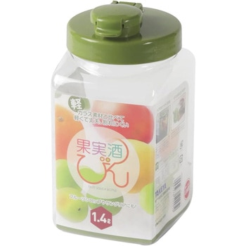 果実酒びん S型 スリム 1.4L - タケヤ化学工業