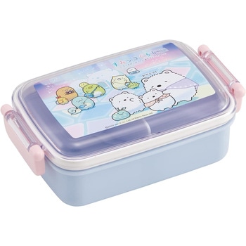 抗菌 食洗機対応 ふわっとフタタイトランチボックス 450ml スケーター