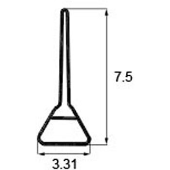 網戸虫除けパッキン3尺 Lixil トステム 網戸関連商品 通販モノタロウ Azwb116