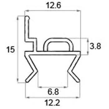 網戸戸当たり - 新日軽(LIXIL)