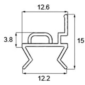 網戸戸当たり - 新日軽(LIXIL)