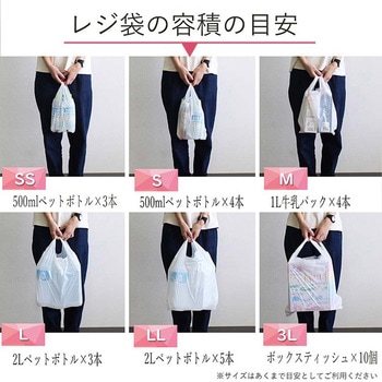 バイオマス25%配合レジ袋 ハウスホールドジャパン