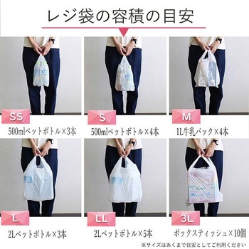 バイオマス25%配合レジ袋 ハウスホールドジャパン