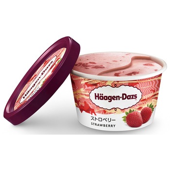 [冷凍]ミニカップ ストロベリー ハーゲンダッツ